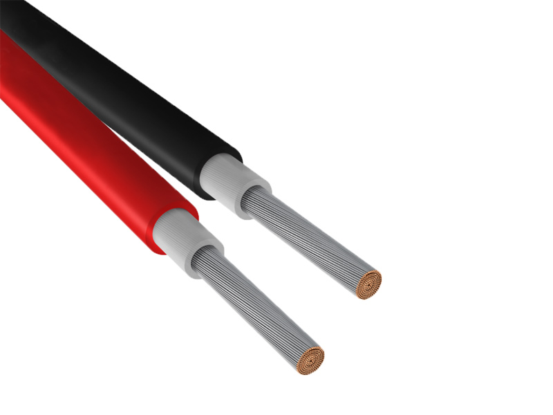 Solar Cable XLPO Tinned Copper For Photovoltaic Panels