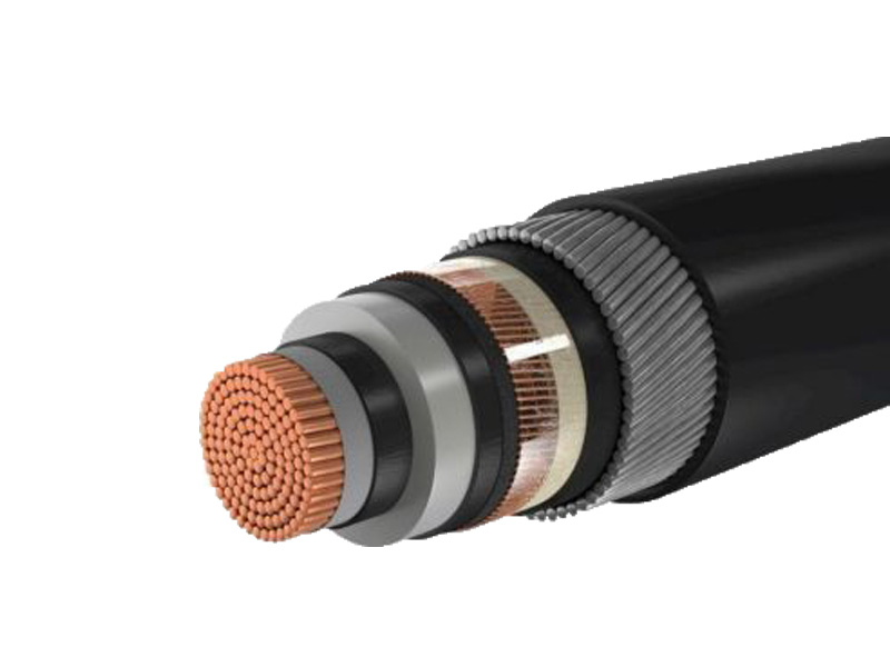 1- 35kV CU/XLPE/CWS/PVC/AWA/PVC Single Core Armored Cable